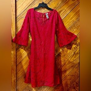 Red Lace Dress